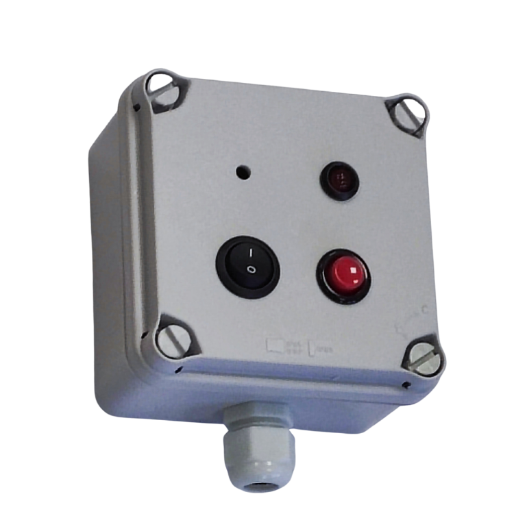 Boitier alarme sonore 9V IP20 ALP G BC 750x750